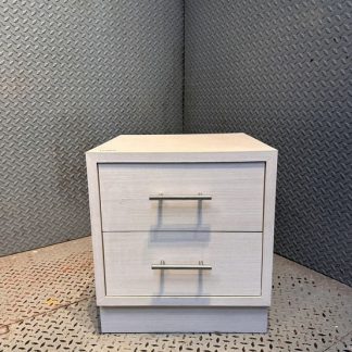 ตู้ข้าง 2 ช่องวาง โครงไม้ MDF ปิดผิวลายไม้สีบีช